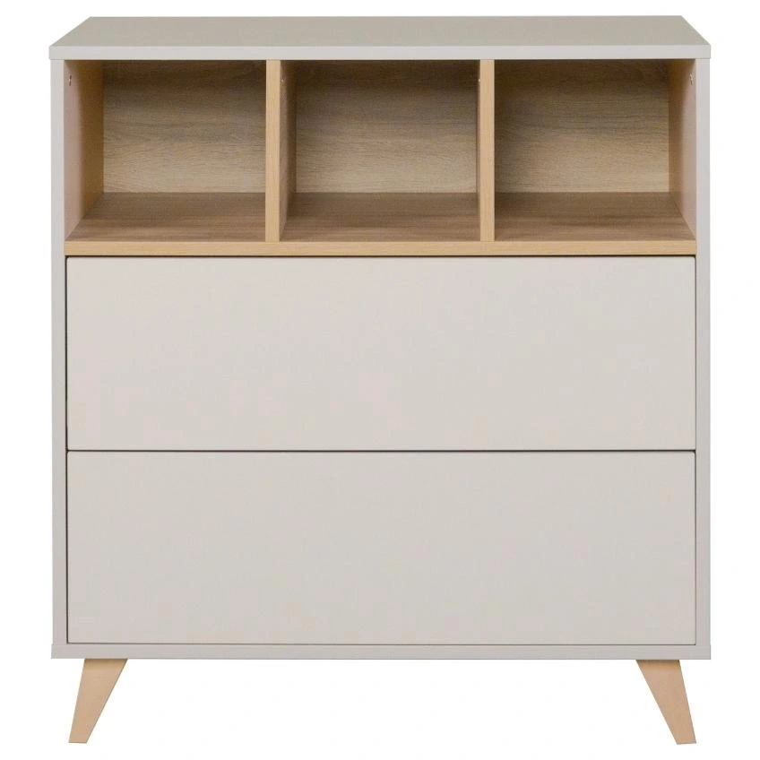 Béžová přebalovací komoda Quax Loft 86 x 48 cm