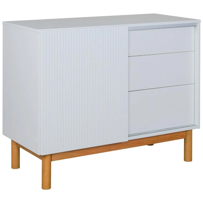 Bílá přebalovací komoda Quax Mood 110 x 52 cm