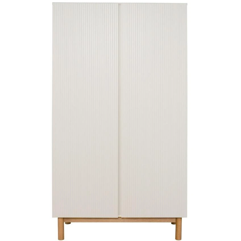 Béžová lakovaná skříň Quax Mood 196 x 110 cm