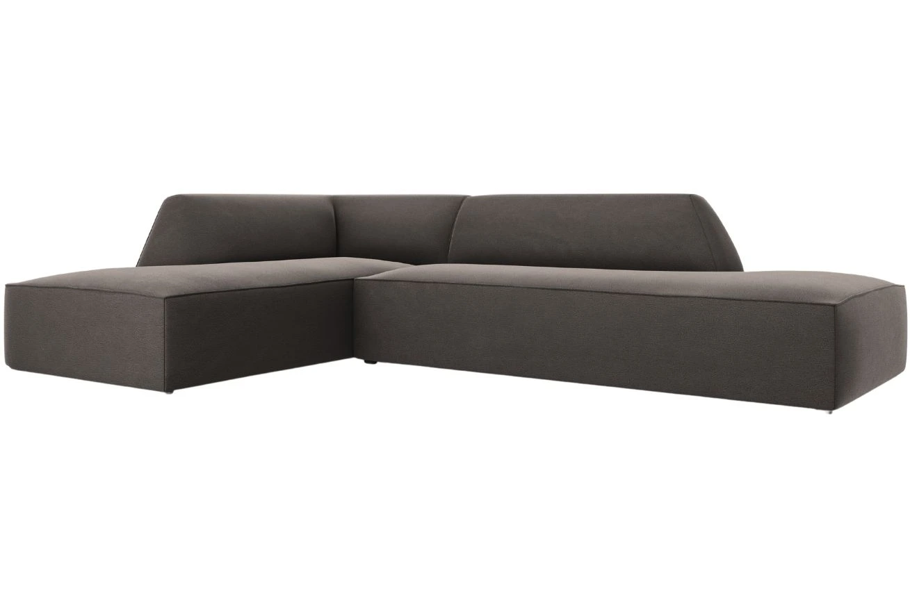 Micadoni Sametová rohová pohovka Ruby 273 cm