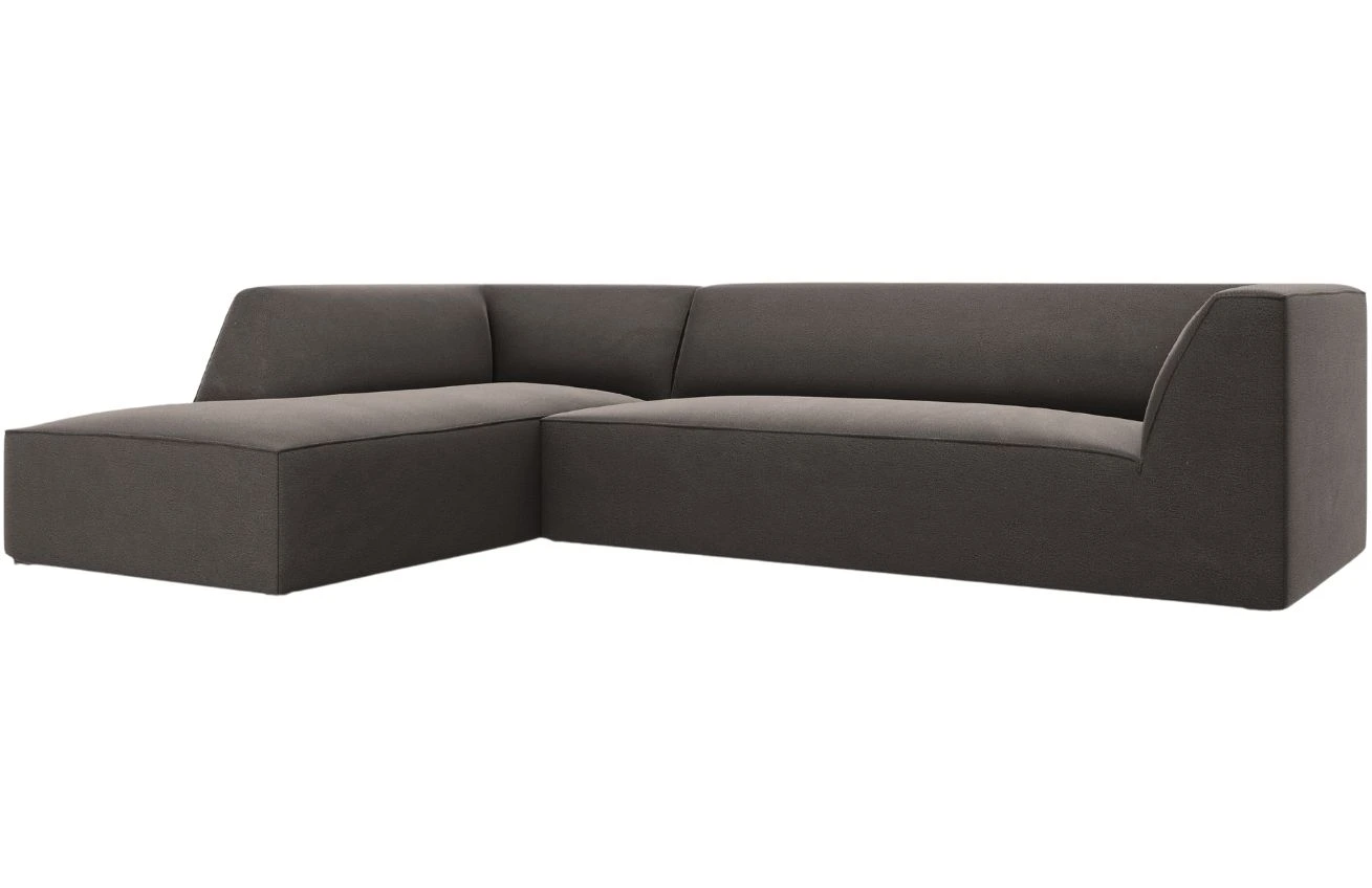 Micadoni Sametová rohová pohovka Ruby 273 cm