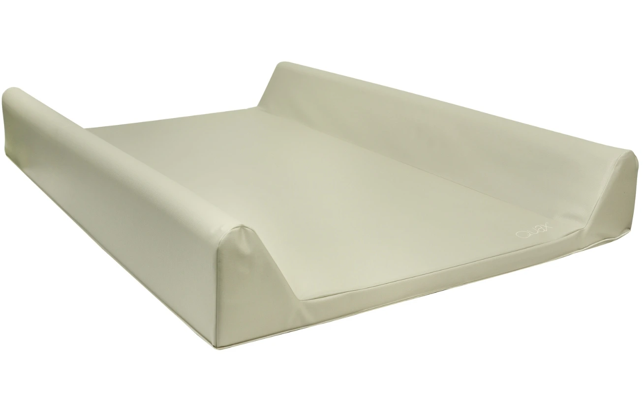 Zelená omyvatelná přebalovací podložka Quax Rose 70 x 50 cm