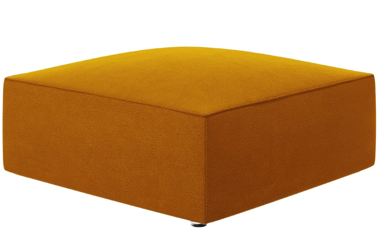 Micadoni Sametová podnožka Ruby 93 x 93 cm