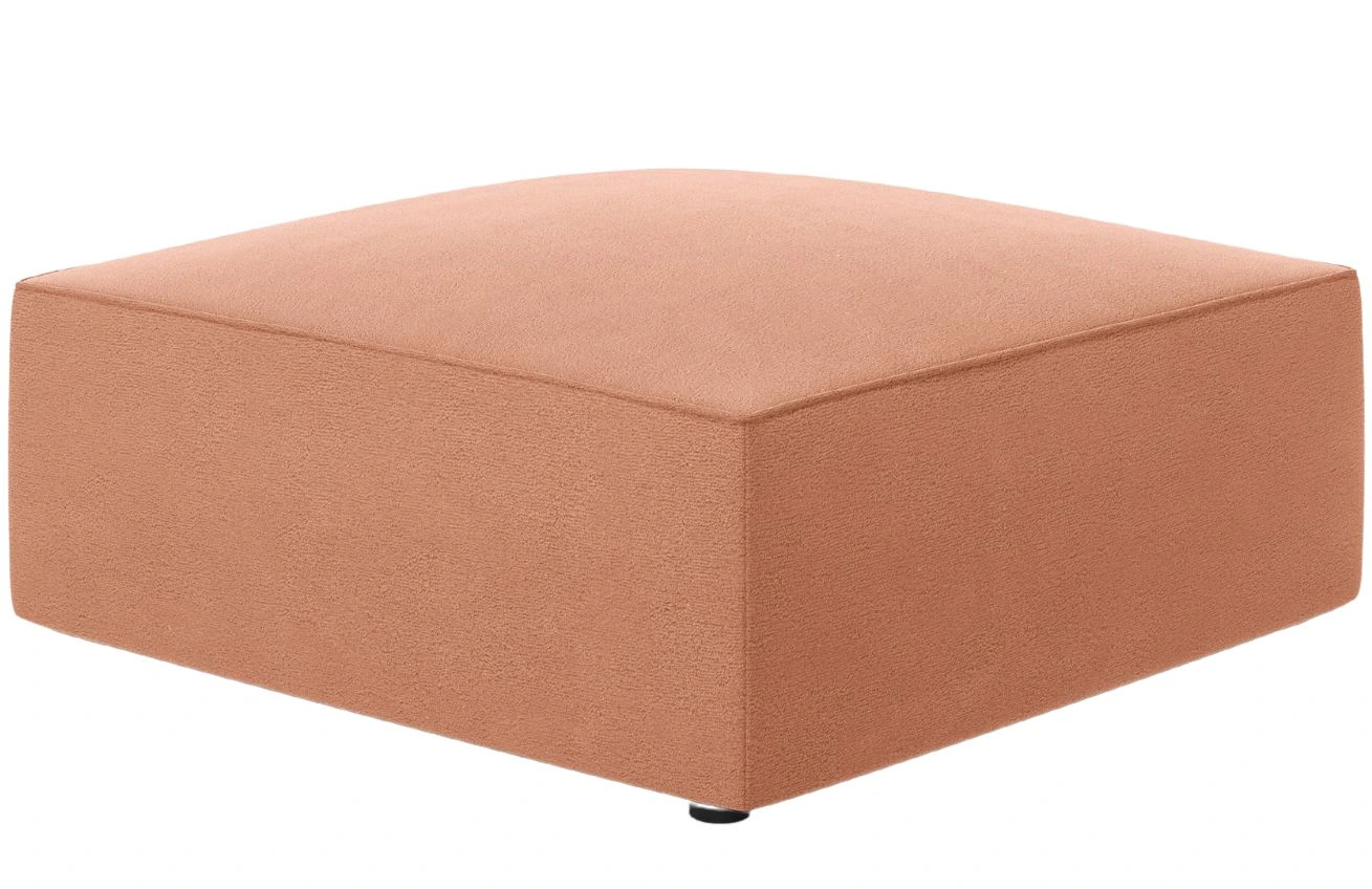 Micadoni Sametová podnožka Ruby 93 x 93 cm