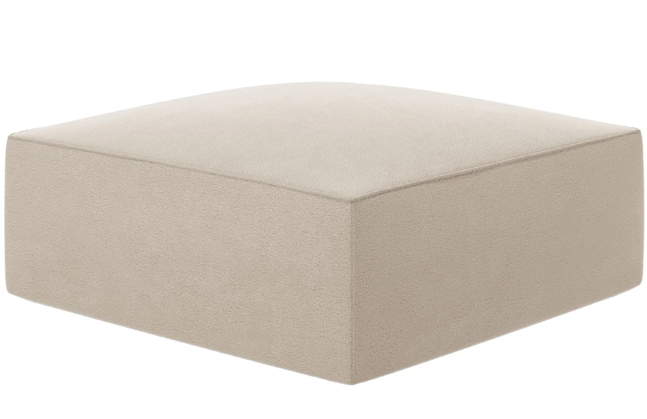 Micadoni Sametová podnožka Ruby 93 x 93 cm