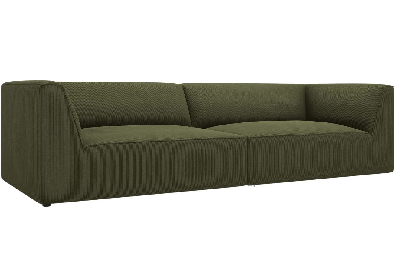 Micadoni Manšestrová pohovka Ruby 302 cm