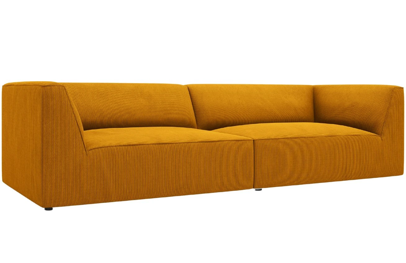 Micadoni Manšestrová pohovka Ruby 302 cm