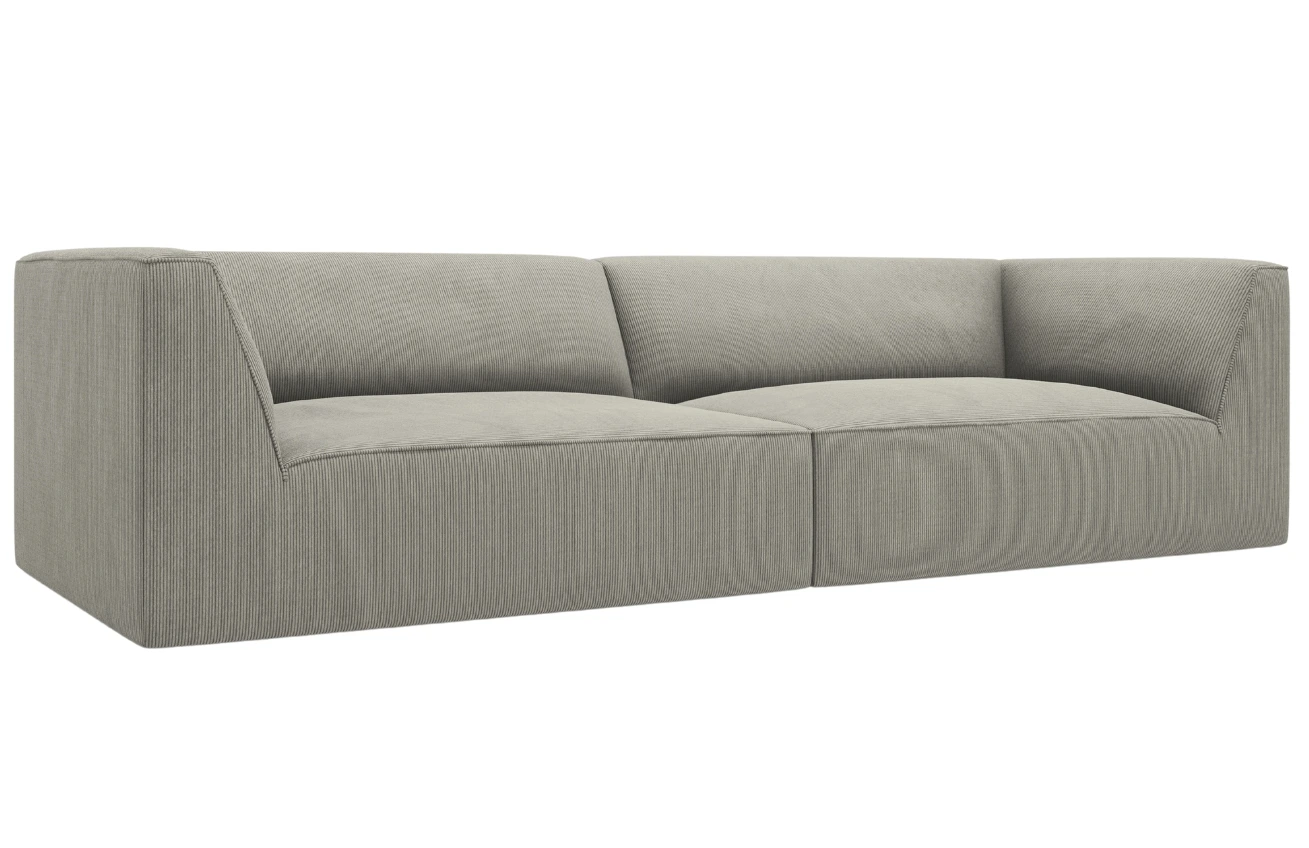 Micadoni Manšestrová pohovka Ruby 302 cm