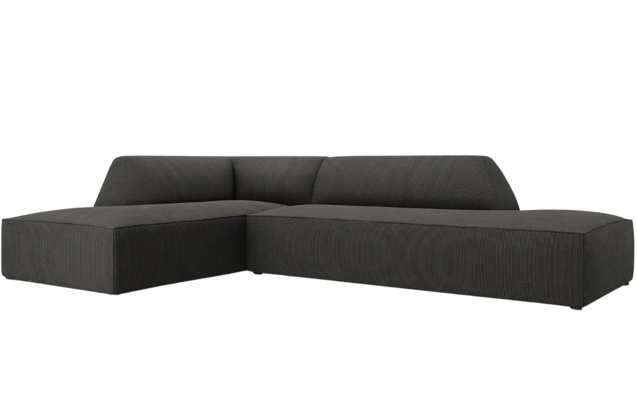 Micadoni Manšestrová rohová pohovka Ruby 273 cm