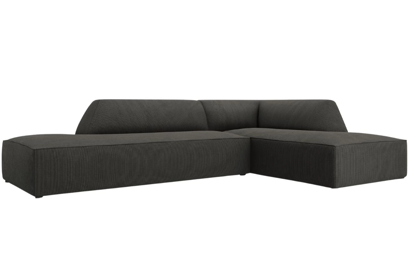 Micadoni Manšestrová rohová pohovka Ruby 273 cm