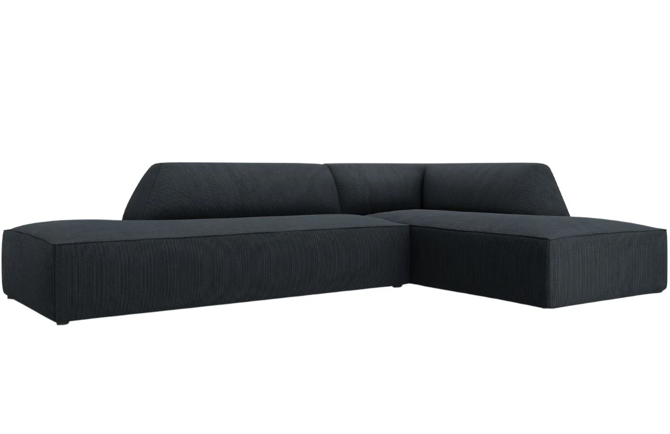 Micadoni Manšestrová rohová pohovka Ruby 273 cm