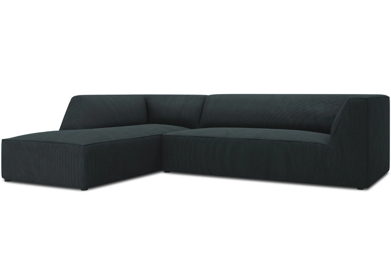 Micadoni Manšestrová rohová pohovka Ruby 273 cm