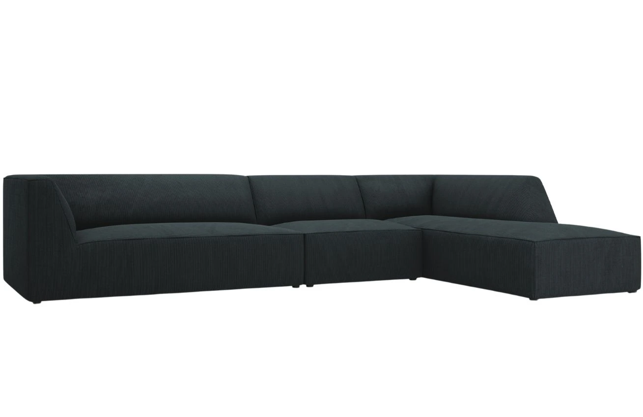 Micadoni Manšestrová rohová pohovka Ruby 366 cm