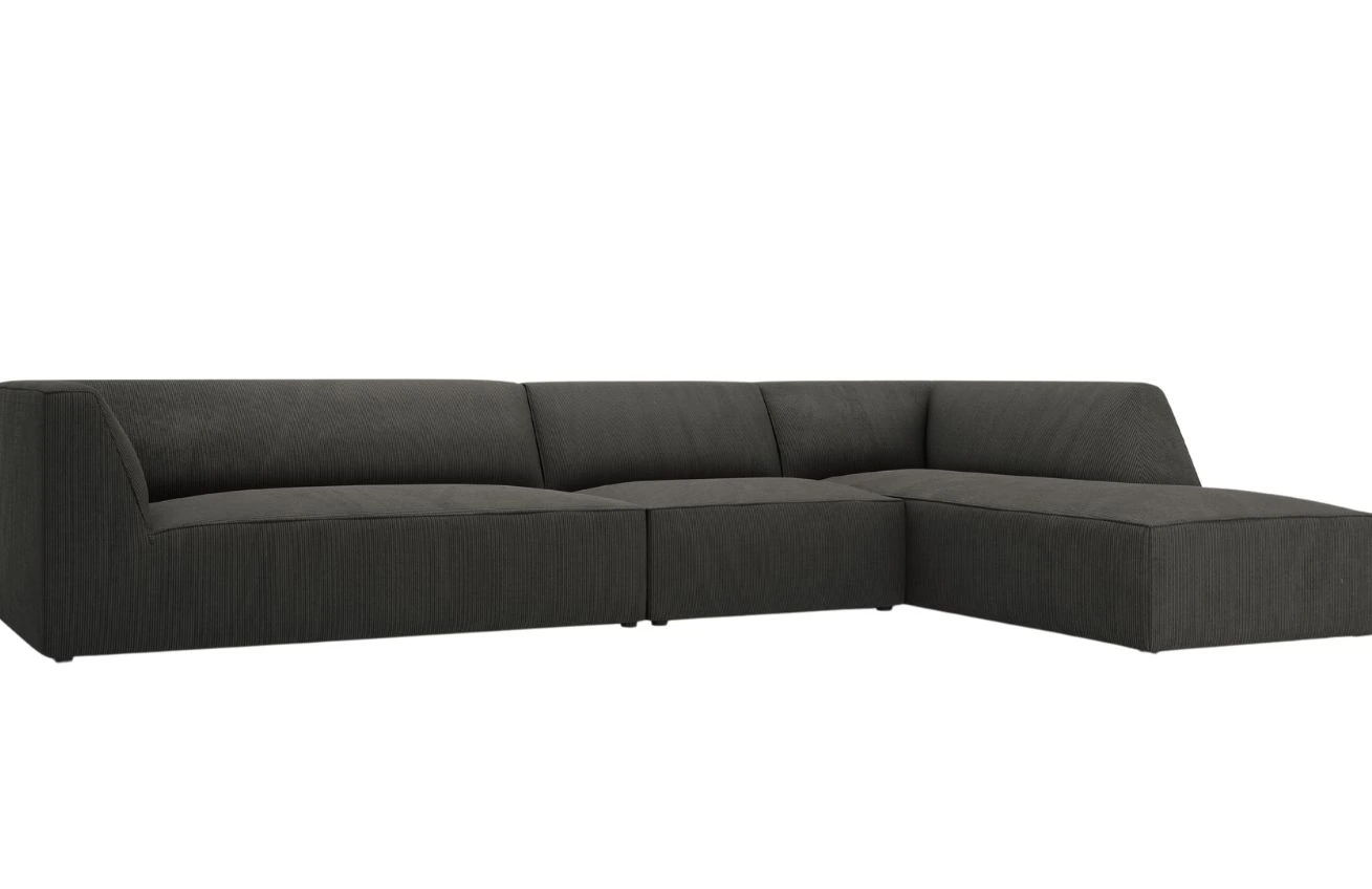 Micadoni Manšestrová rohová pohovka Ruby 366 cm