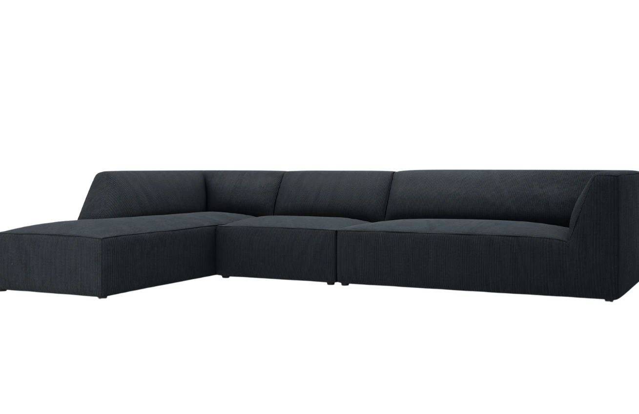 Micadoni Manšestrová rohová pohovka Ruby 366 cm