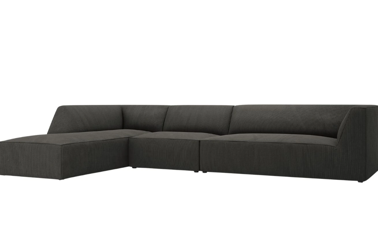 Micadoni Manšestrová rohová pohovka Ruby 366 cm