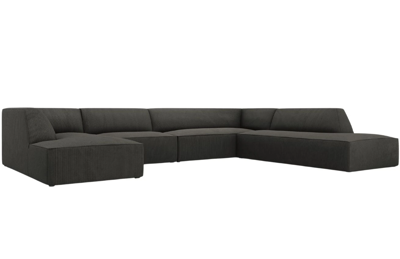 Micadoni Manšestrová rohová pohovka Ruby 366 cm