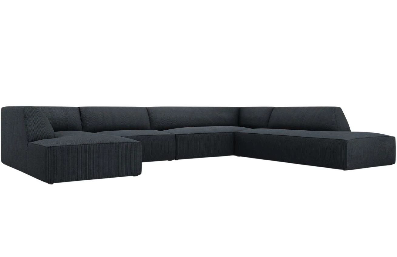 Micadoni Manšestrová rohová pohovka Ruby 366 cm