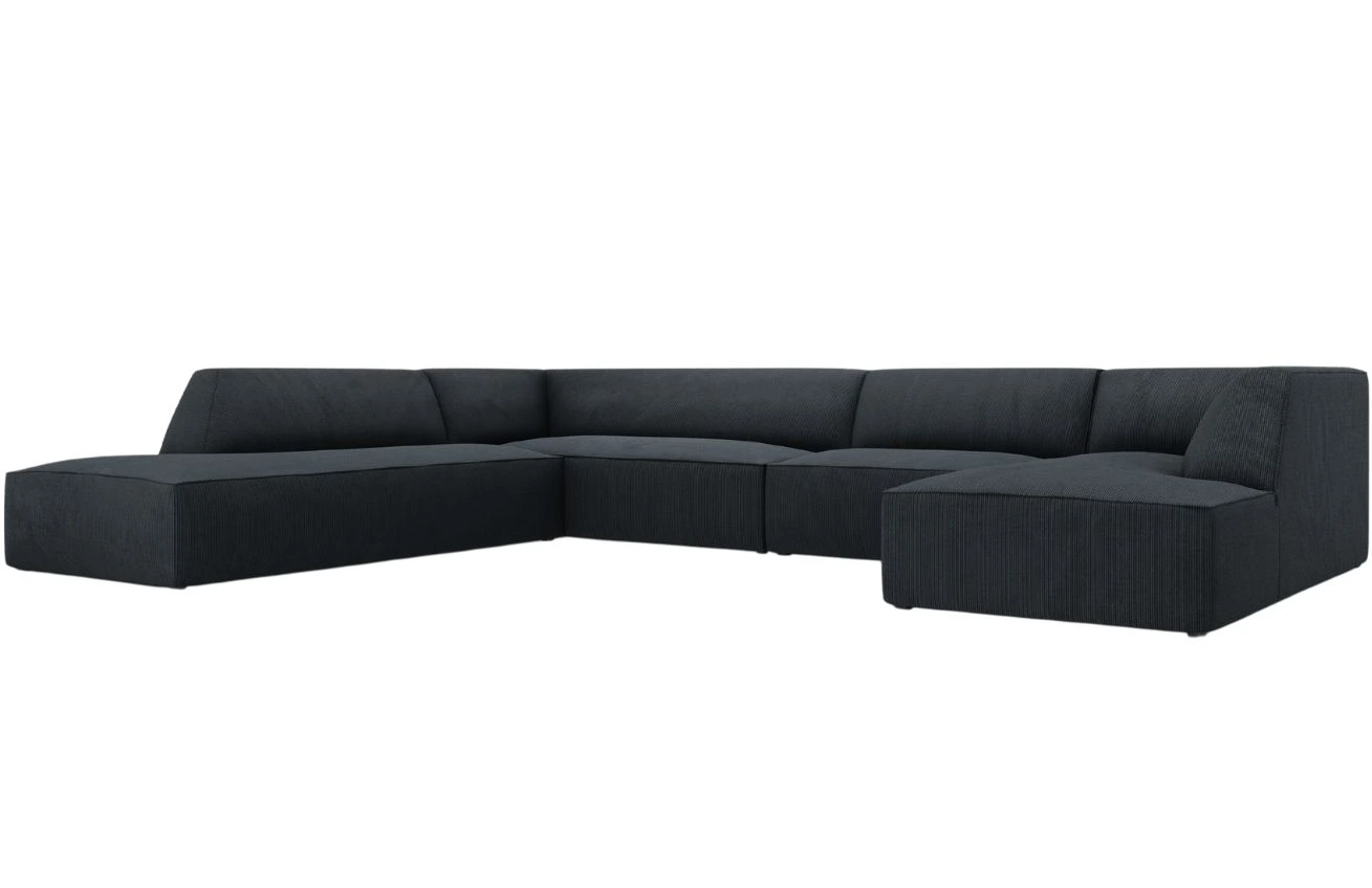 Micadoni Manšestrová rohová pohovka Ruby 366 cm