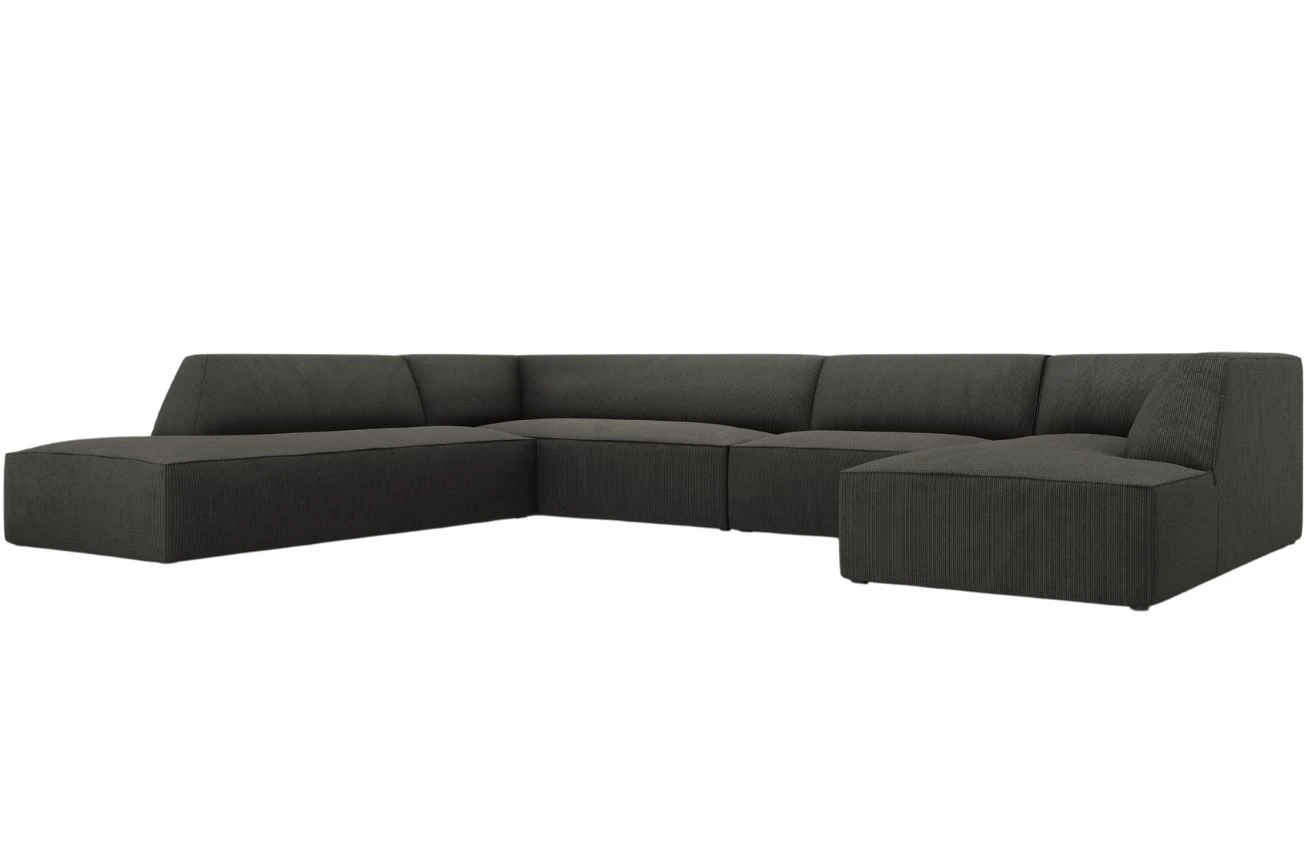 Micadoni Manšestrová rohová pohovka Ruby 366 cm