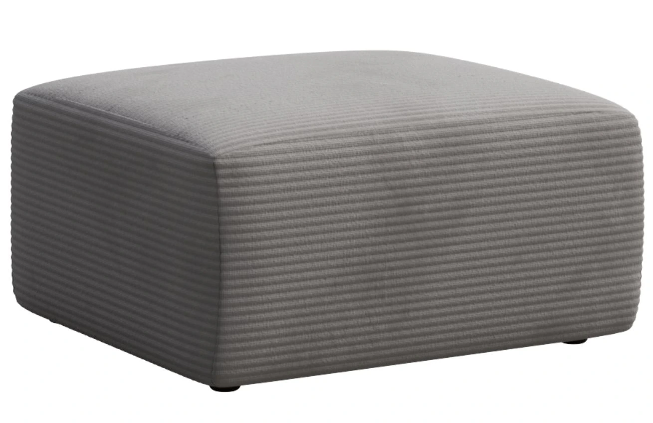 Rodier Manšestrová podnožka Villet 80 x 80 cm