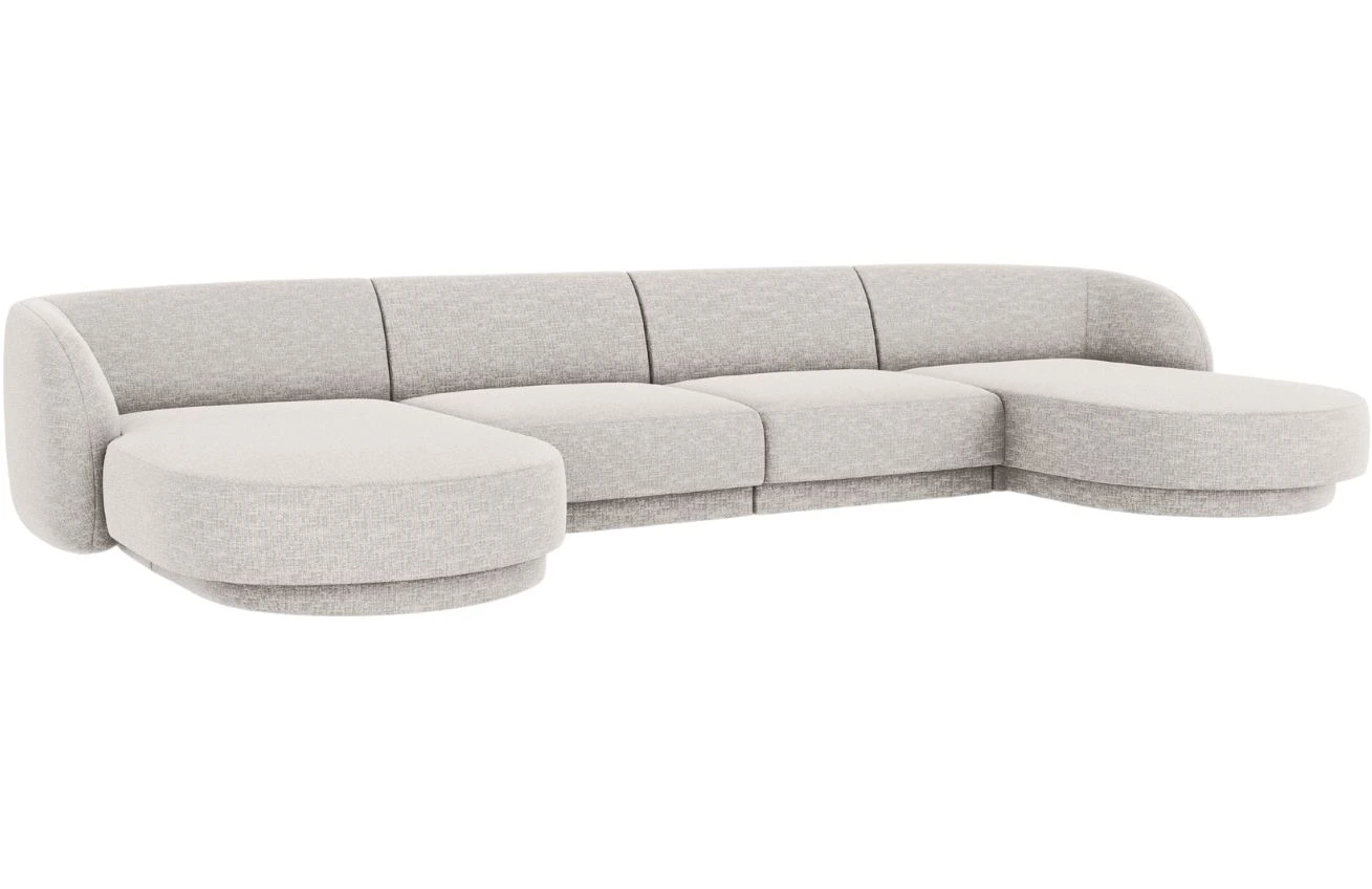 Micadoni Rohová pohovka Miley 330 cm