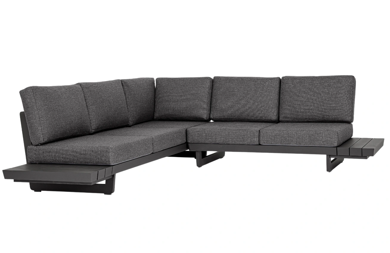 Bizzotto Šedý zahradní set pohovek Infinity
