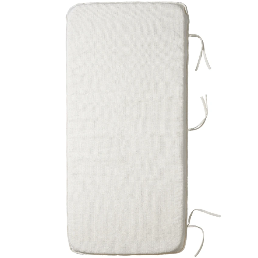 House Doctor Bílý podsedák na zahradní pohovku Puna 170 x 66 cm