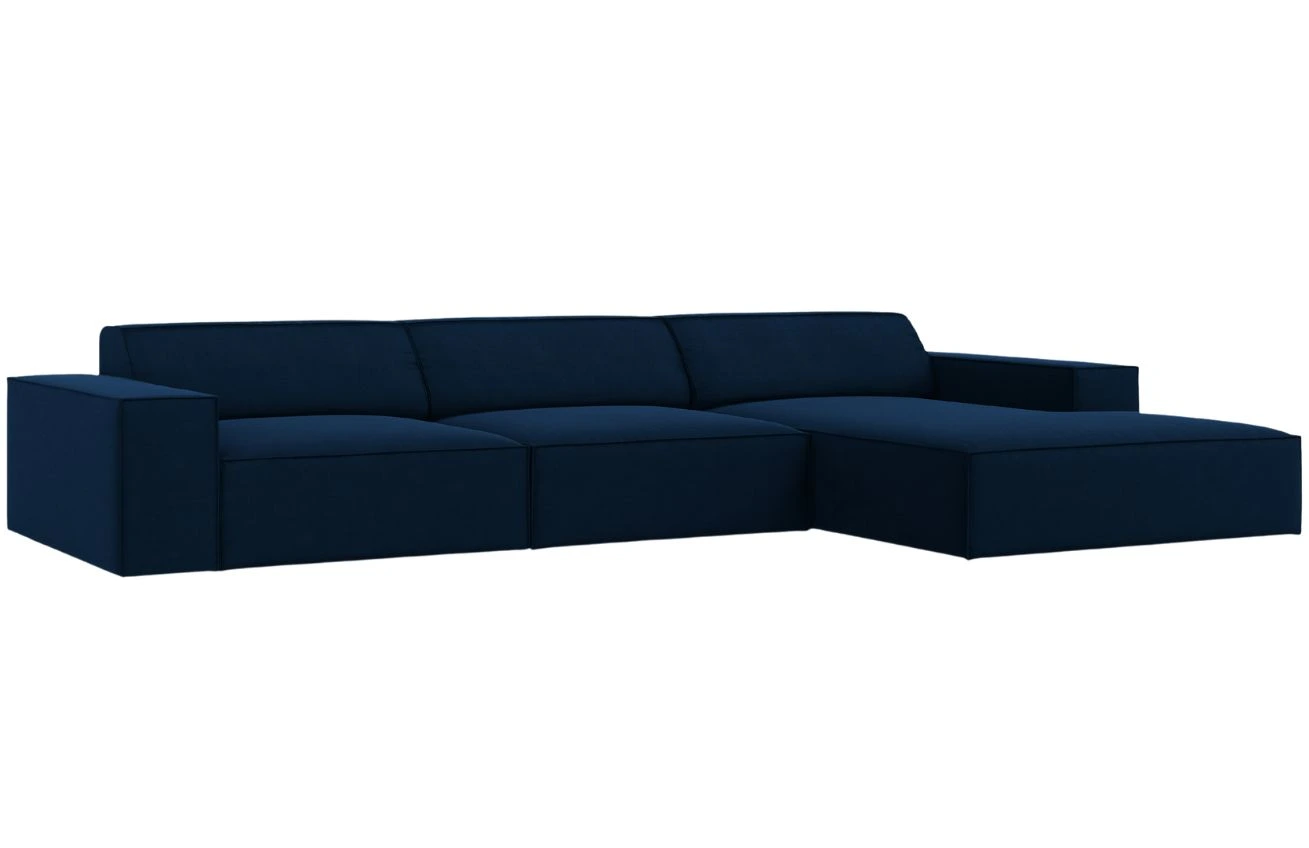 Micadoni Sametová rohová pohovka Jodie 284 cm