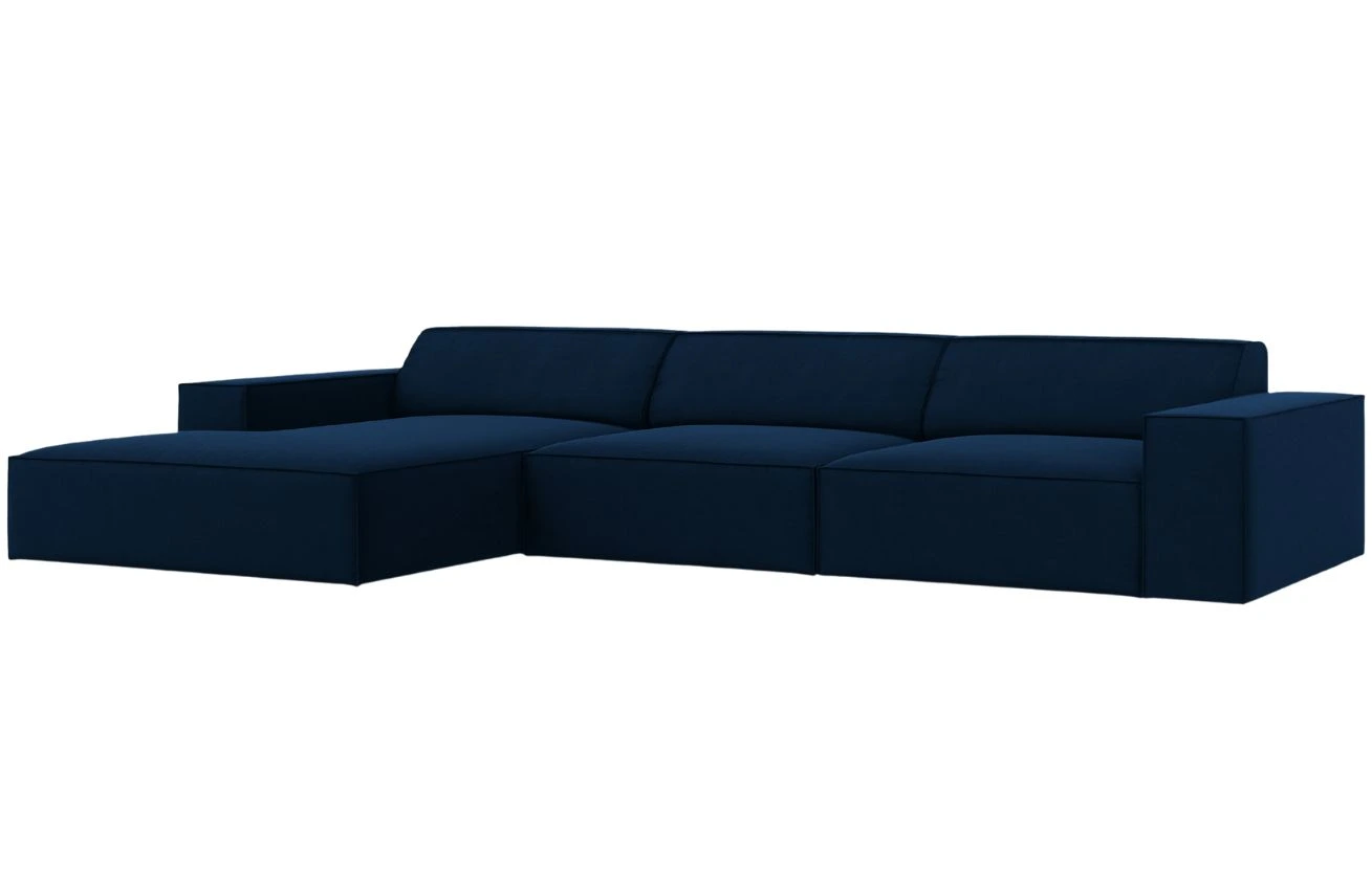 Micadoni Sametová rohová pohovka Jodie 284 cm