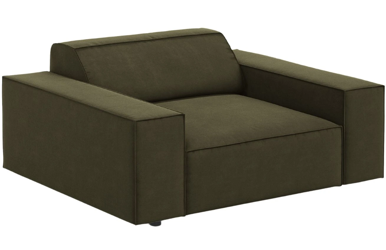 Micadoni Sametové křeslo Jodie