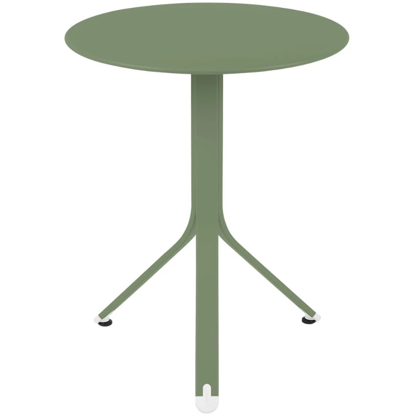 Kaktusově zelený kovový stůl Fermob Rest'O Ø 60 cm