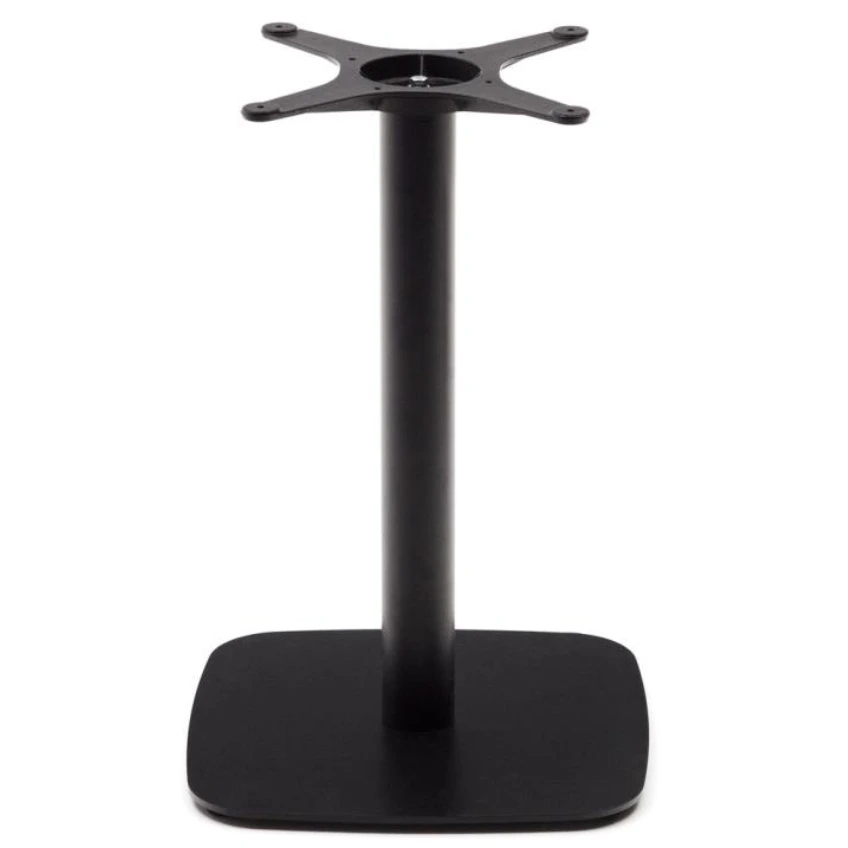 Černá kovová podnož k barovému stolu Kave Home Dina 70
