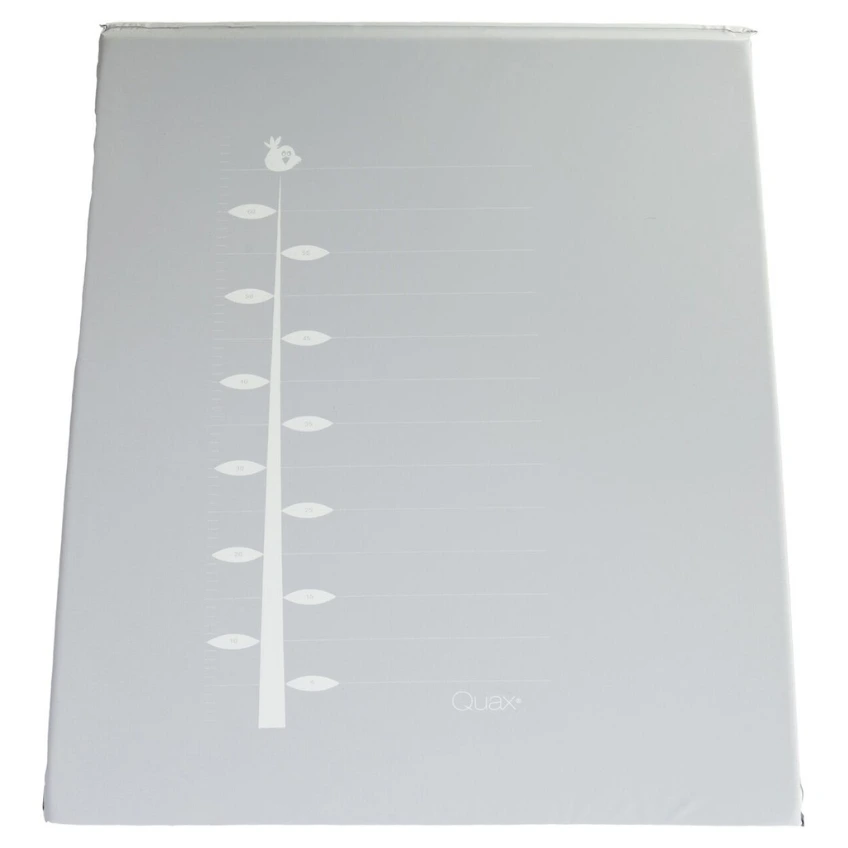 Šedá podložka do hracích ohrádek Quax Ruler 72 x 93 cm