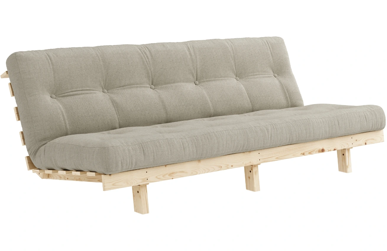Karup Design Lněná rozkládací pohovka Lean 190 cm