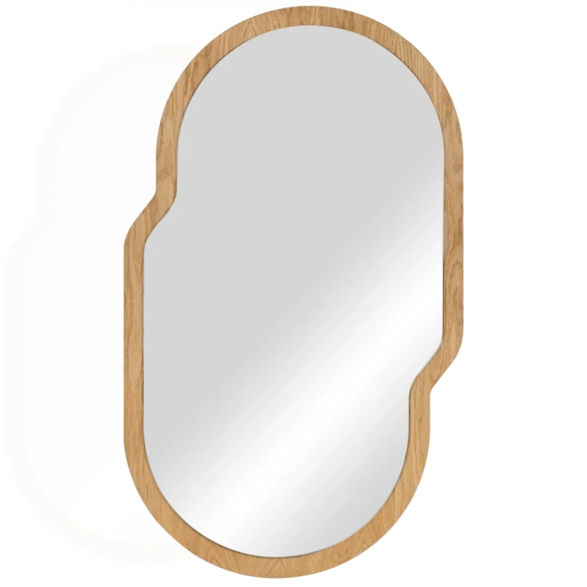 noo.ma Dubové nástěnné zrcadlo Tafla 87 x 51 cm