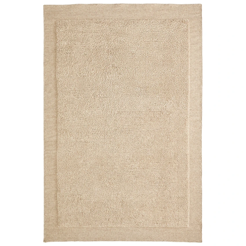Kave Home Béžový vlněný koberec Marely 160 x 230 cm