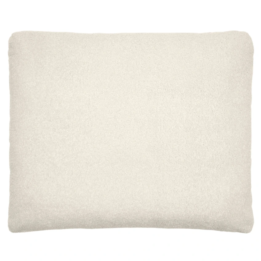 Kave Home Béžový bouclé polštář Martina 52 x 60 cm