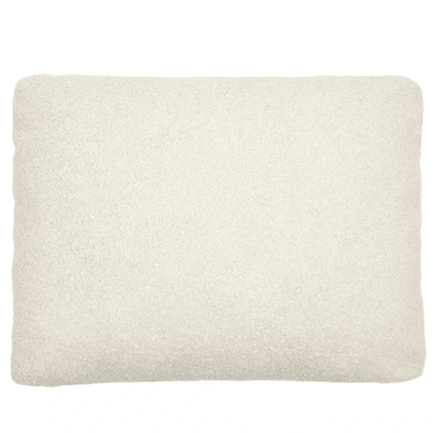 Kave Home Béžový bouclé polštář Martina 36 x 47 cm