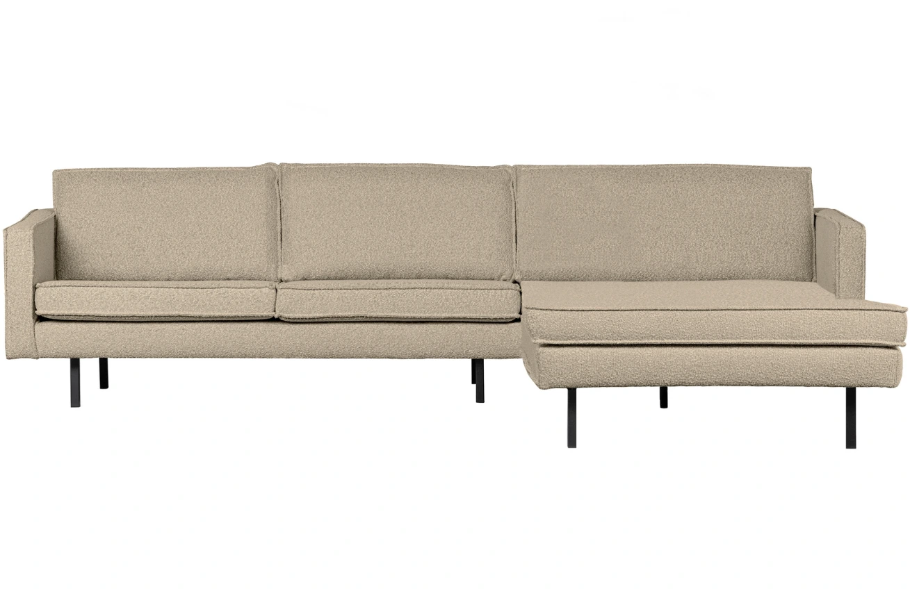 WOOOD Bouclé rohová pohovka Raden 300 cm