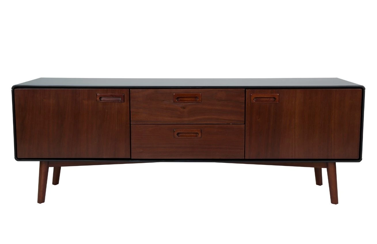 Hnědá komoda DUTCHBONE Juju Low 150 x 40 cm