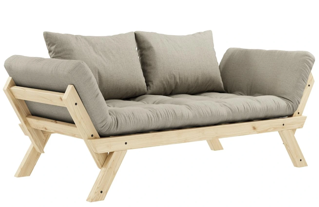 Karup Design Lněná rozkládací pohovka Bebop 174 cm