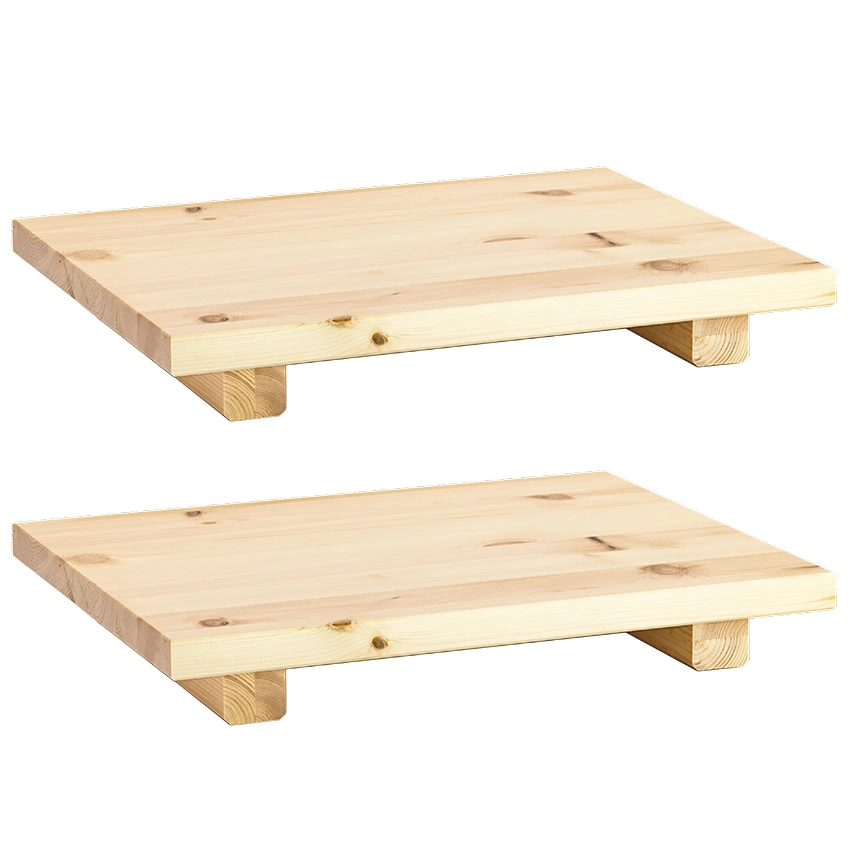 Karup Design Set dřevěných nočních stolků Dock 34 x 45 cm