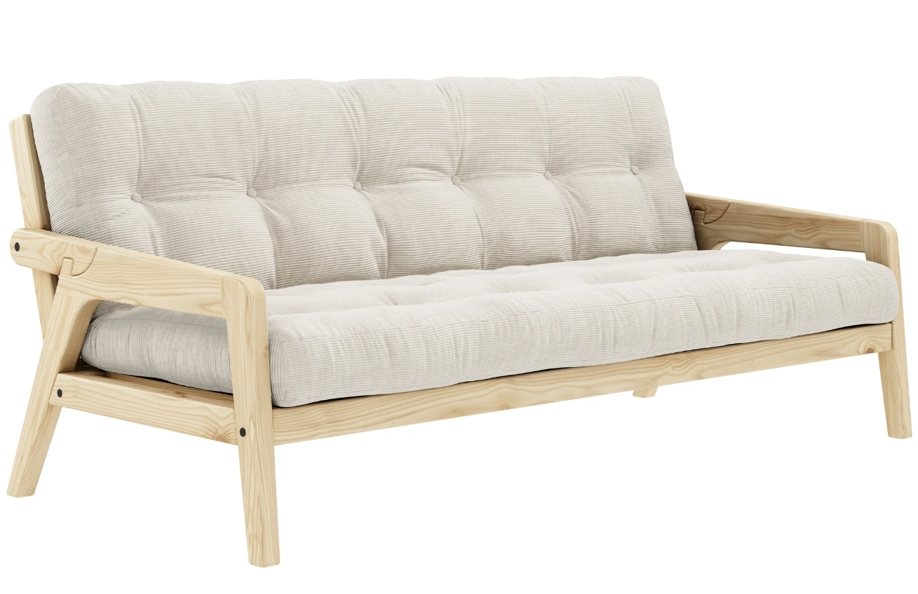 Karup Design Manšestrová rozkládací pohovka Grab 204 cm