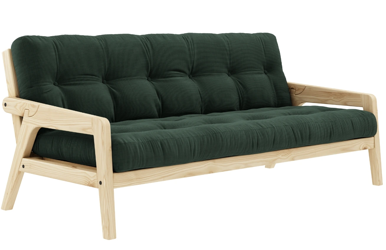 Karup Design Manšestrová rozkládací pohovka Grab 204 cm