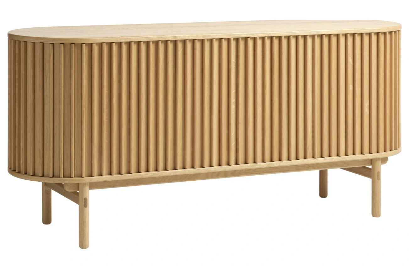 Unique Furniture Dubová komoda Carno 160 x 45 cm