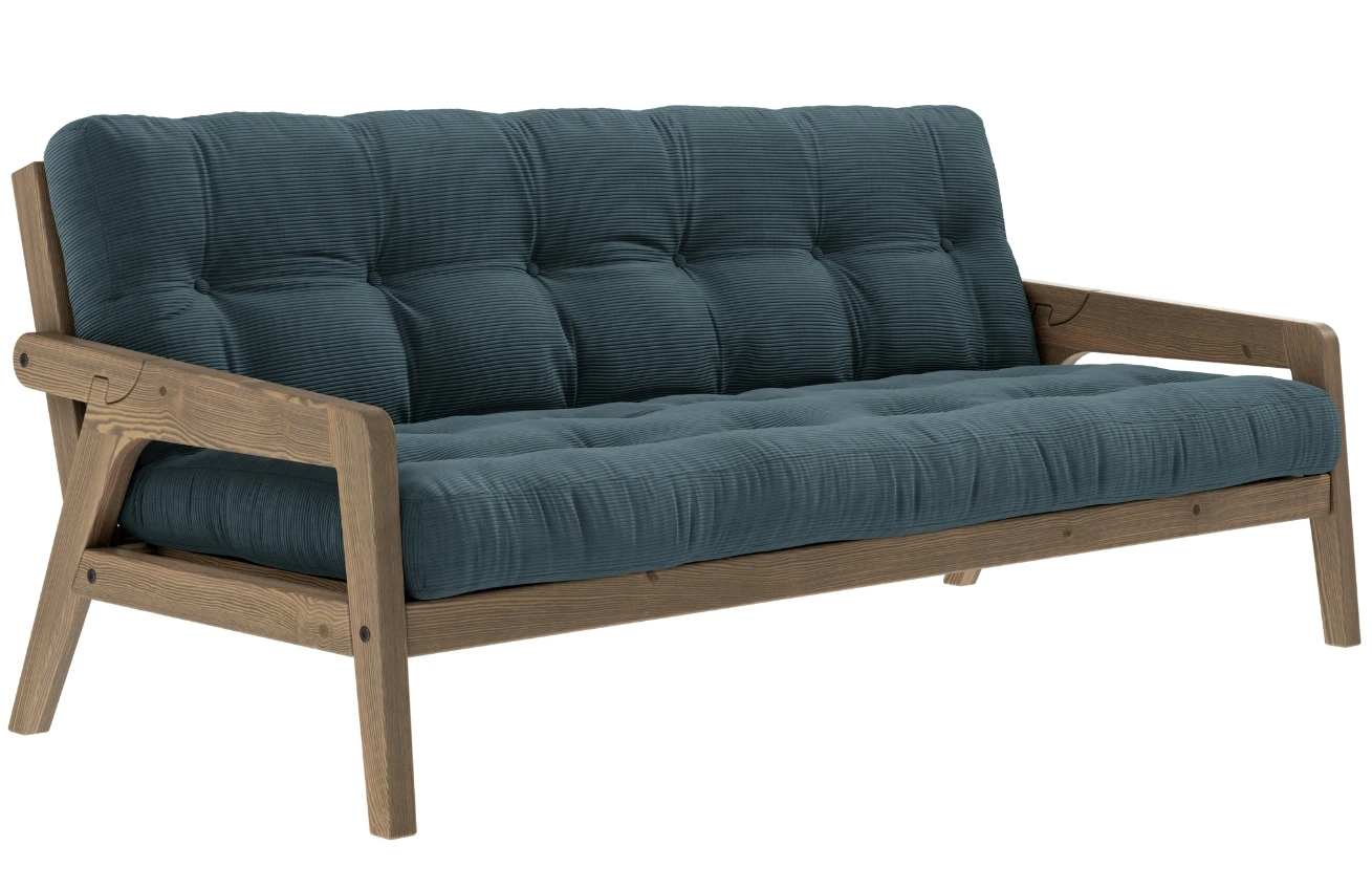 Karup Design Manšestrová rozkládací pohovka Grab 204 cm