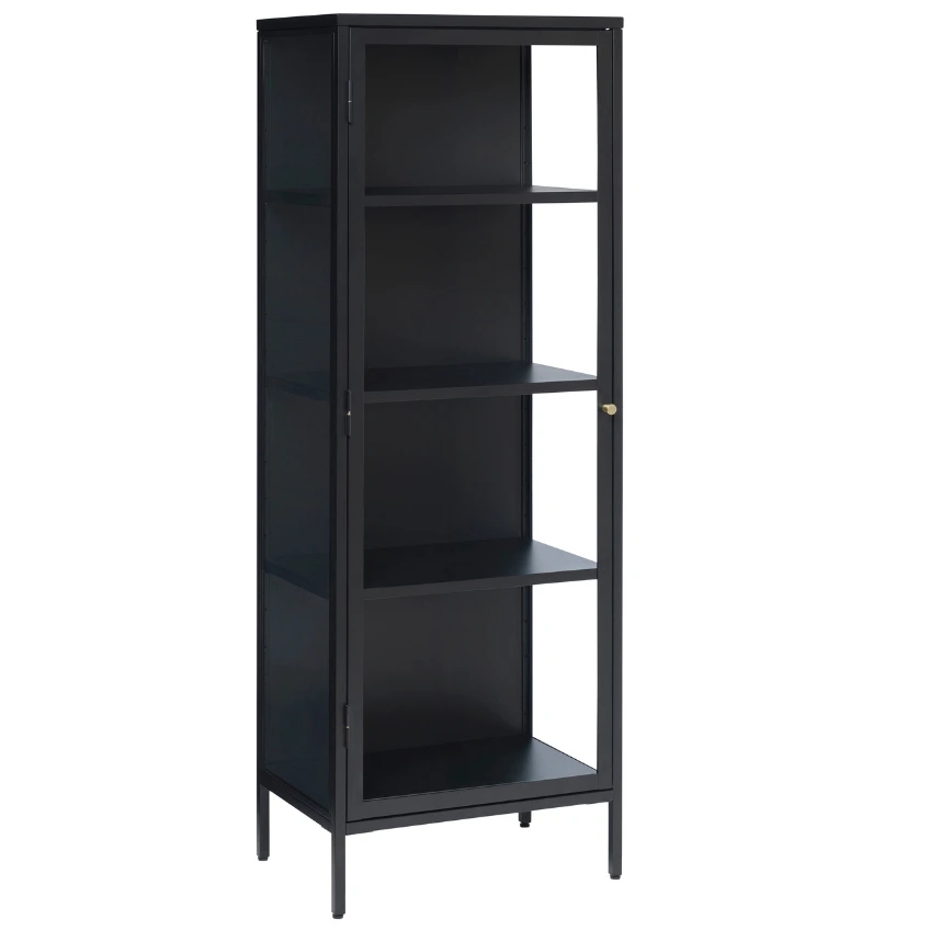 Unique Furniture Kovová vitrína Carmel 160 x 58 cm