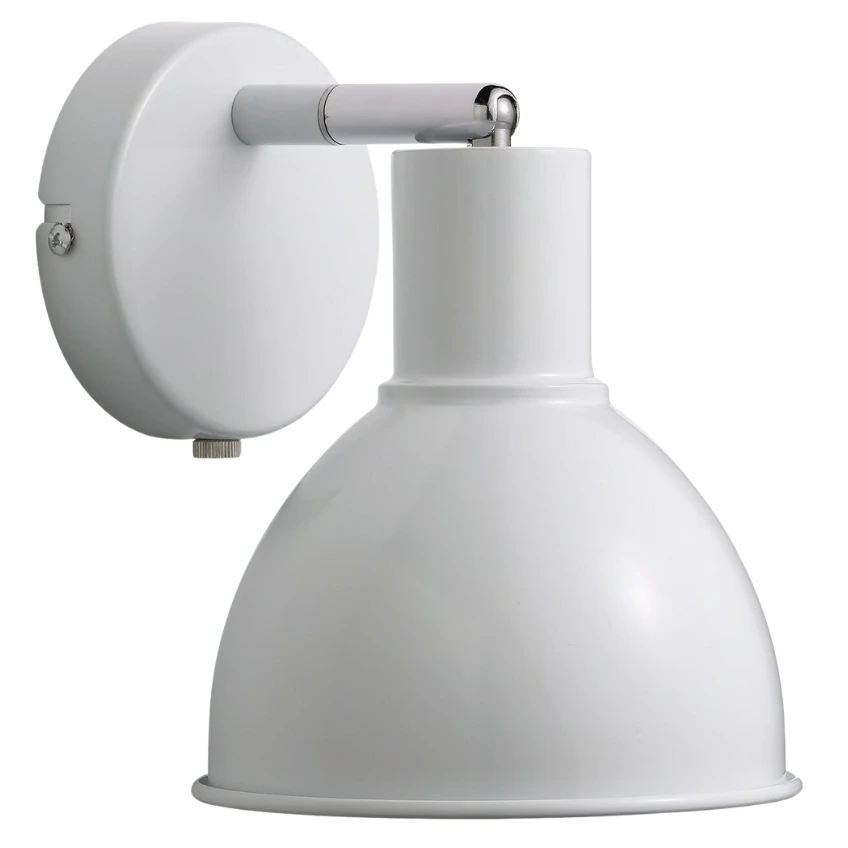 Nordlux Bílé kovové nástěnné světlo Pop