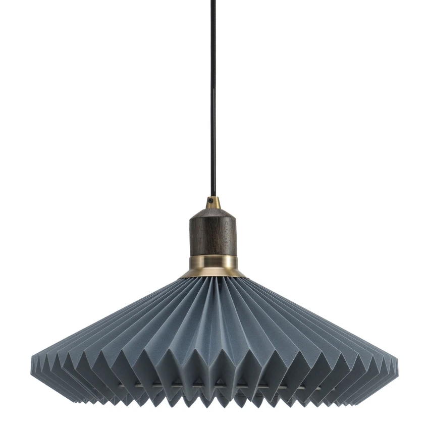 Tmavě modré závěsné světlo Halo Design Paris 40 cm